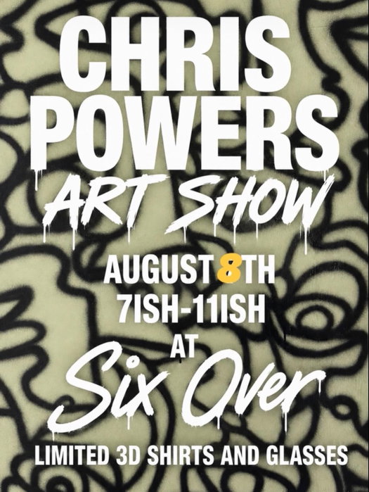 7-11 Saturday morning at @sixovercoffee
Limited 3d glasses / shirts 30$
Music by @schuyler_horn